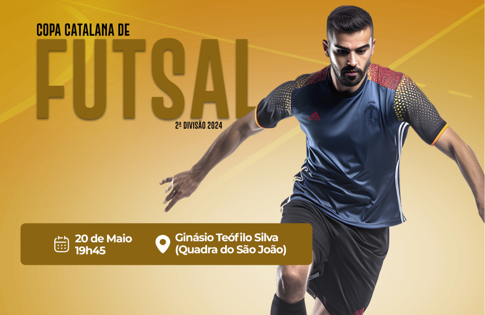 Vem aí a 5ª Copa Catalana de Futsal - 2ª Divisão 2024