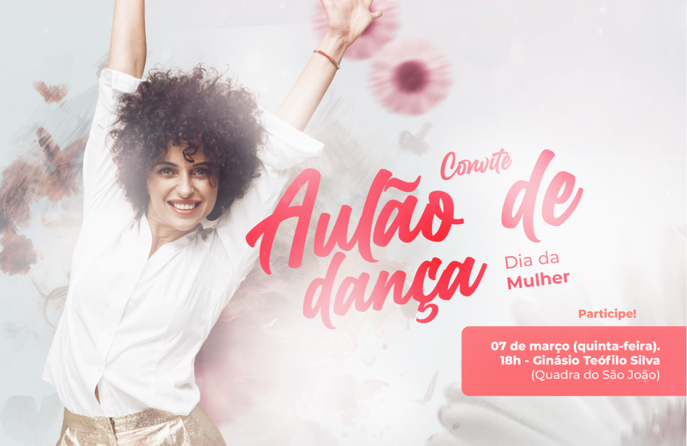 Dia da Mulher será comemorado pela Secretaria de Esportes de Catalão com aulão de dança