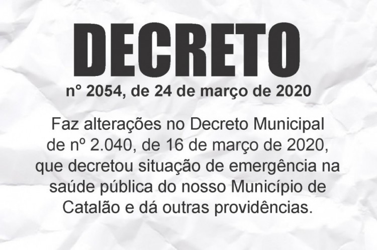 Decreto nº 2054