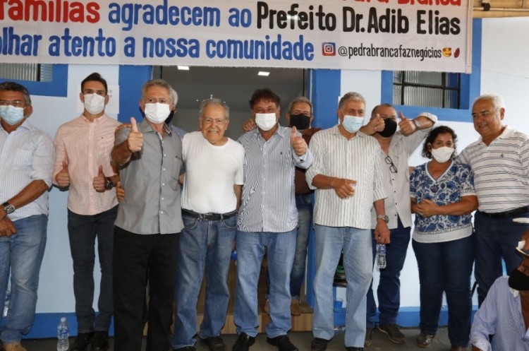 Inauguração: Entregue pavimentação asfáltica das comunidades de Olhos D’água e Pedra Branca 