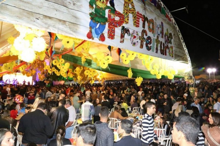 Realização do Arraial da Prefeitura foi um sucesso.