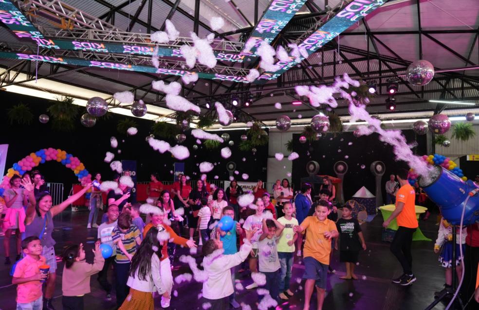 Prefeitura garante inclusão e alegria para crianças na ExpoCatalão