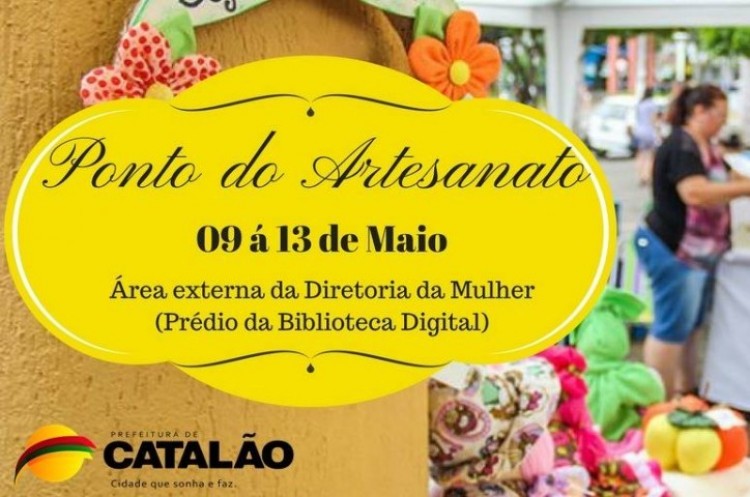 Diretoria da Mulher promove Ponto do Artesanato