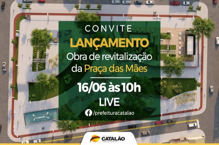 Obra de reforma e revitalização da Praça das Mães terá início nesta quarta