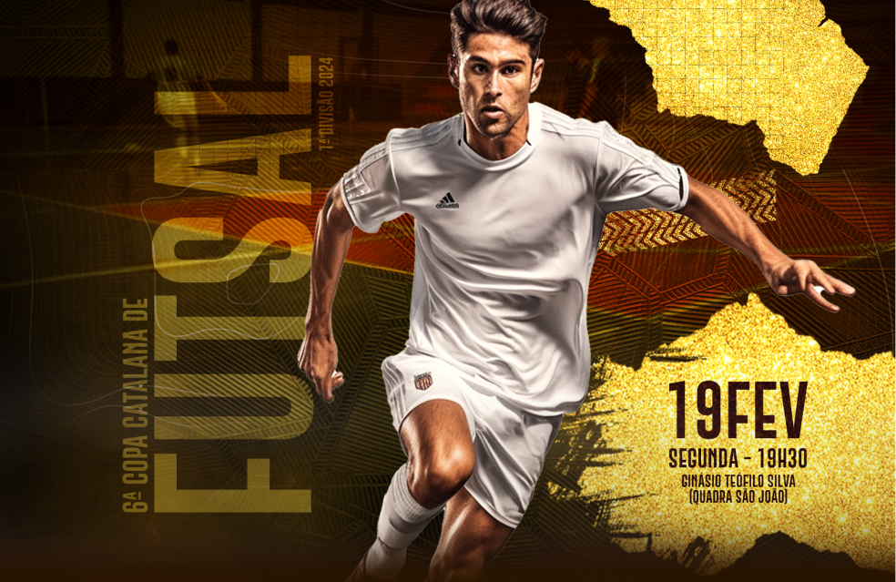 Abertura da 6ª Copa Catalana de Futsal acontece nesta segunda-feira (19)