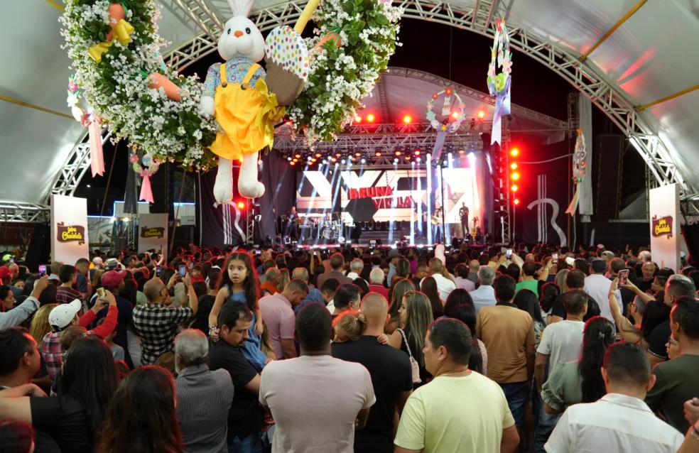 Feira do Chocolate: Encerramento inesquecível com show de Bruna Viola