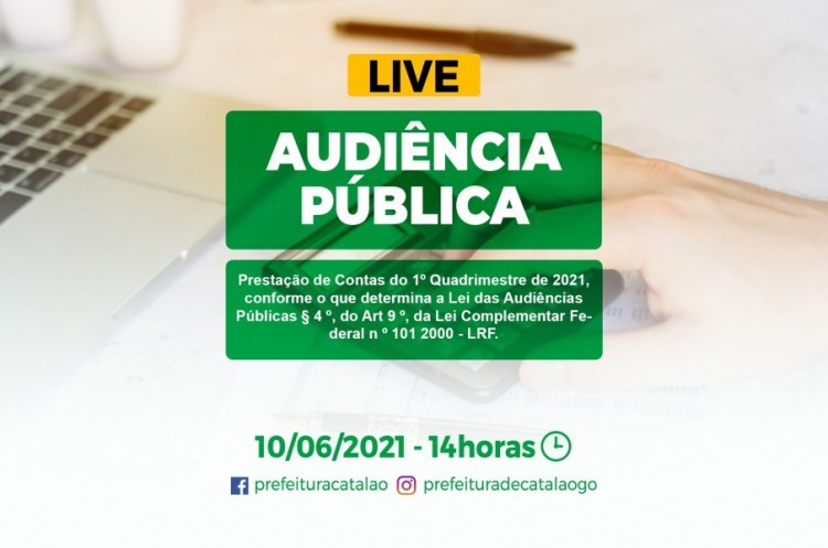 CONVITE: PRESTAÇÃO DE CONTAS